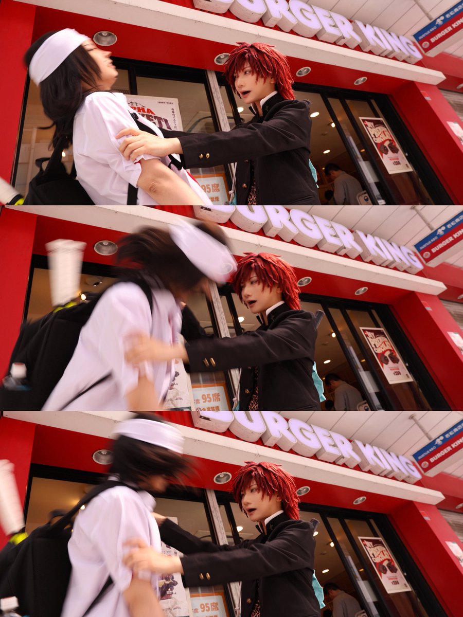 【cosplay】tnpr🎾
竜次と金ちゃん

へそまがりの兄ちゃん…
ワイもこれ食べてみたいわ〜🥺

いや、高ぇーよ。勘弁しろし。

食べようや〜〜〜‼️‼️‼️‼️‼️

📸<a href="/monotakara22/">takaramono</a>