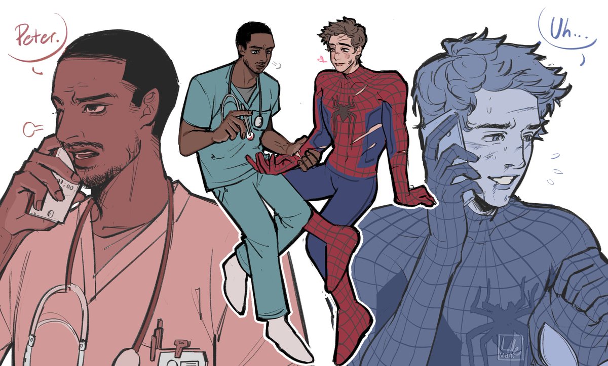 guramenk's tweet image. When your bf lowkey stressing you out

#spideymbj