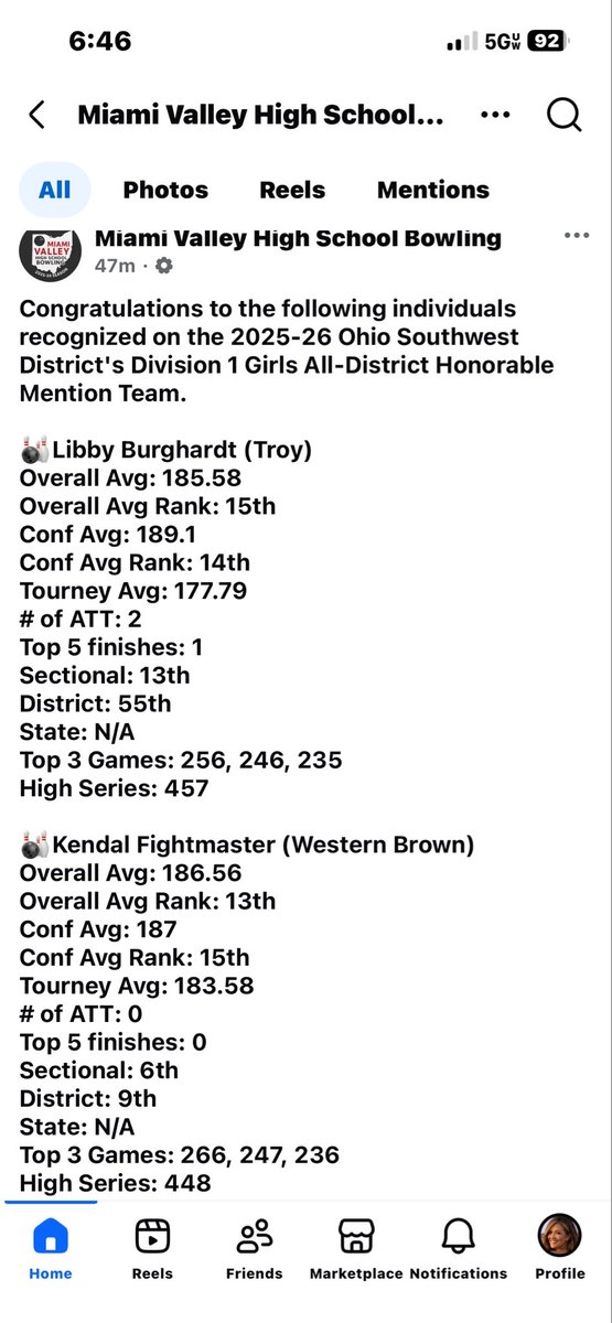 Western Brown HS tweet media