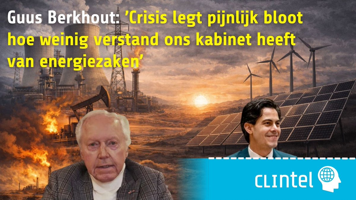 De energiecrisis is geen ongeluk, maar het gevolg van bewust wanbeleid. Miljarden verspild aan zon en wind die nauwelijks leveren, terwijl betrouwbare energie werd afgebouwd. Volgens Berkhout is het tijd voor kernenergie en eigen gas. Hoe lang nog deze politieke blindheid?