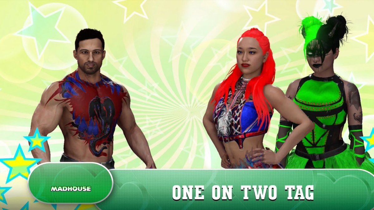 Taking to the ring in action from Madhouse, it's <a href="/NightRavenWolfy/">ambie</a>’s birthday match and she wanted mayhem as her Scarlet and Tee team up for once to give a beat down to Fredders!! 
youtu.be/zBuyys3Rfqk #WWE2K25 #newvideoalert #newvideo #WWE <a href="/ShadowboundTeam/">Team ShadowBound Coven</a> <a href="/ProjectIconics/">Project Iconics</a>