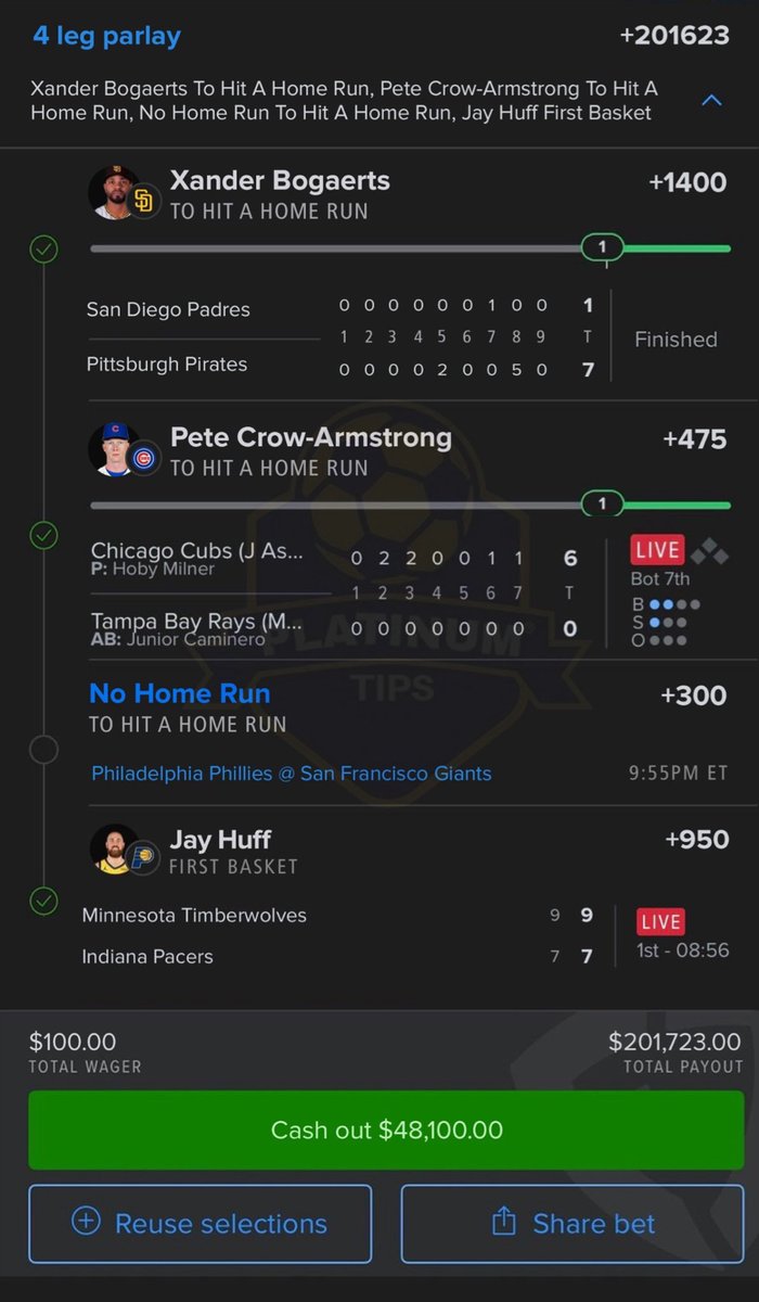 PLATINUM TIPS tweet media