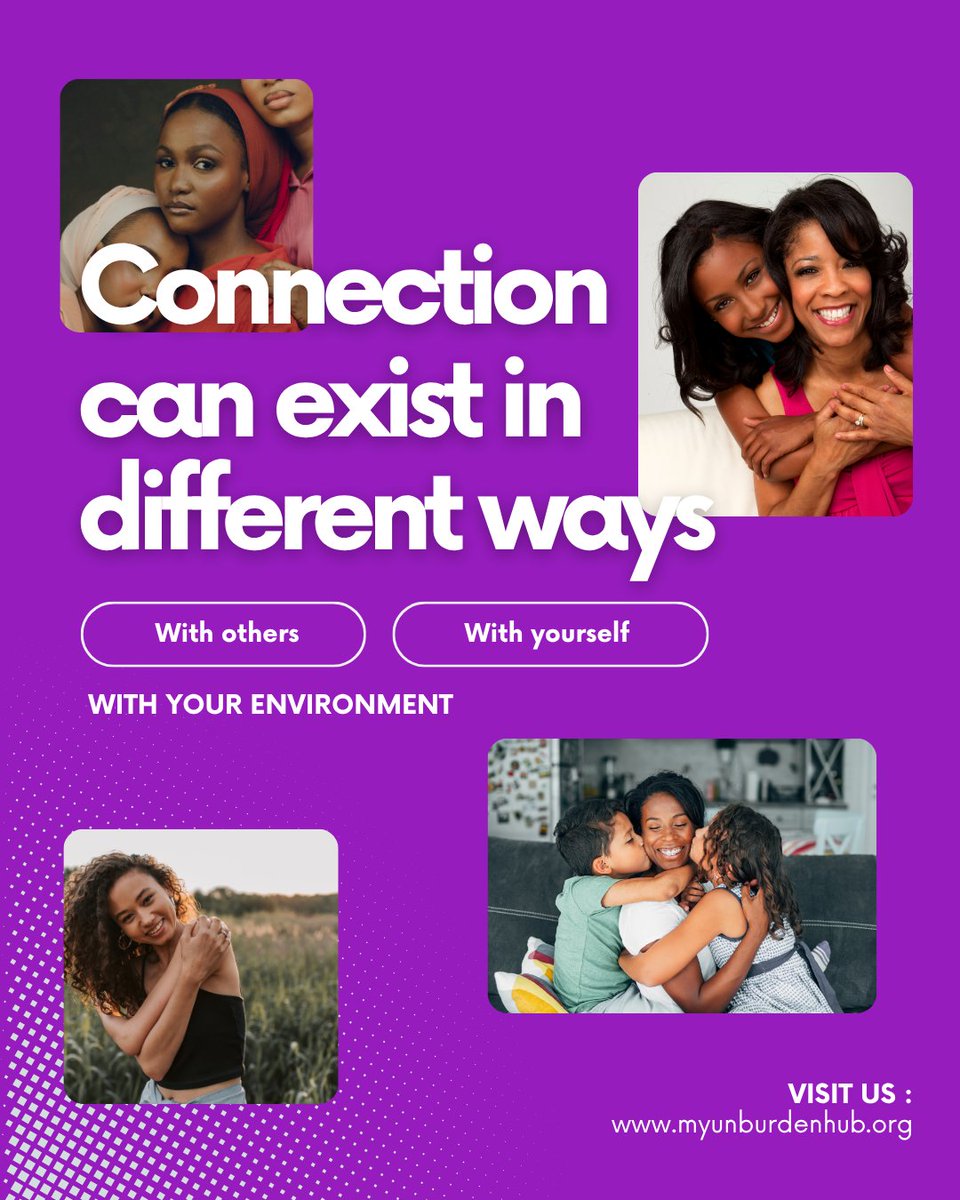 unburden71410's tweet image. Connection comes in many forms:
🤝 With others
🧘 With yourself
🌿 With your environment

Nurture all three and feel the difference. 💛
Visit us: myunburdenhub.org

#ConnectionMatters #SelfCare #Belonging
#MentalWellness #myunburdenhub