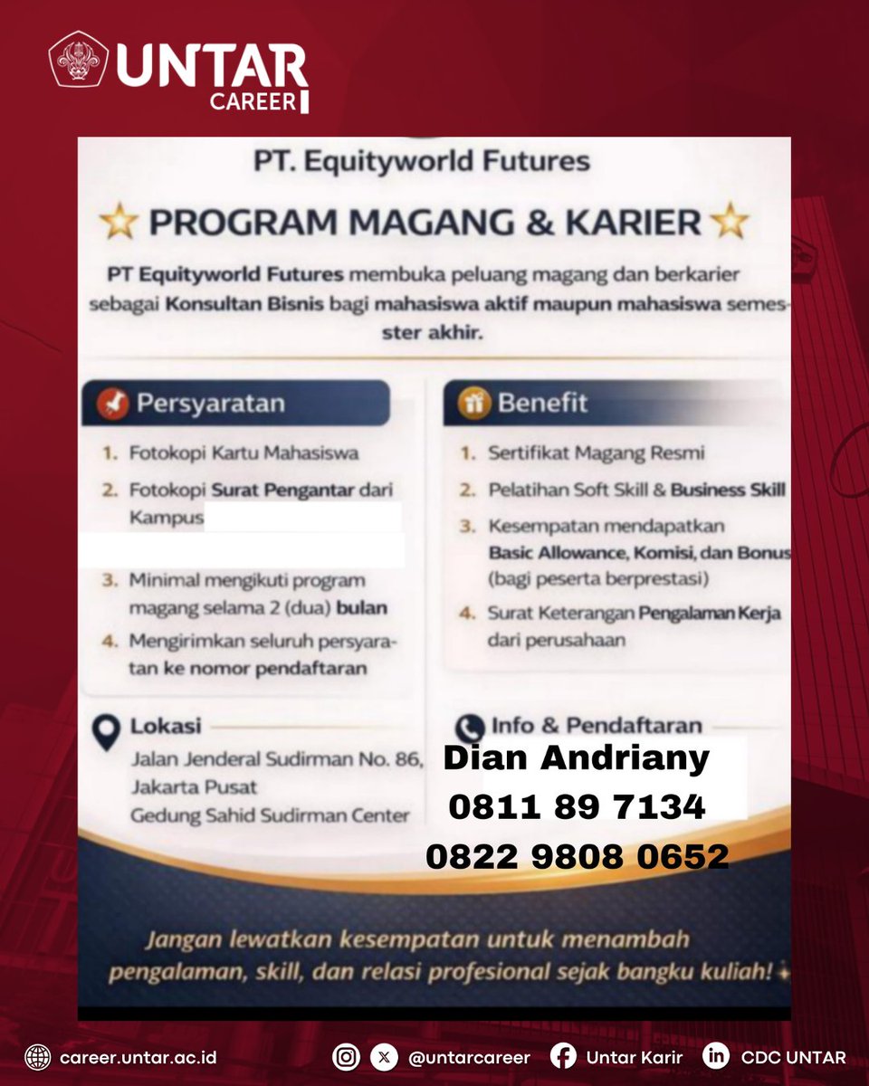 Untar Career tweet media