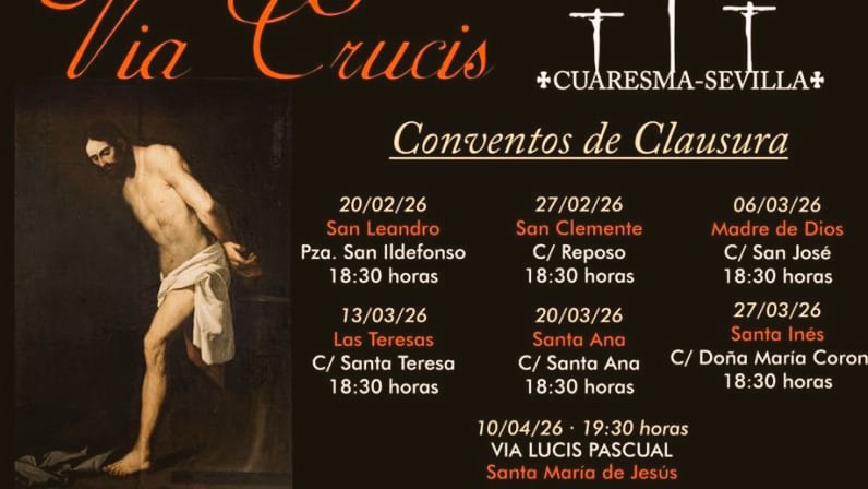 Como indican nuestras Reglas; el próximo viernes celebraremos el Vía Lucís Pascual.
A la finalización del acto se realizará la Santa Misa para todos los hermanos y devotos presentes.
🕍 Convento Sta. María de Jesús 
⏰ A las 19:30h
<a href="/Archisevilla1/">Archidiócesis de Sevilla</a>