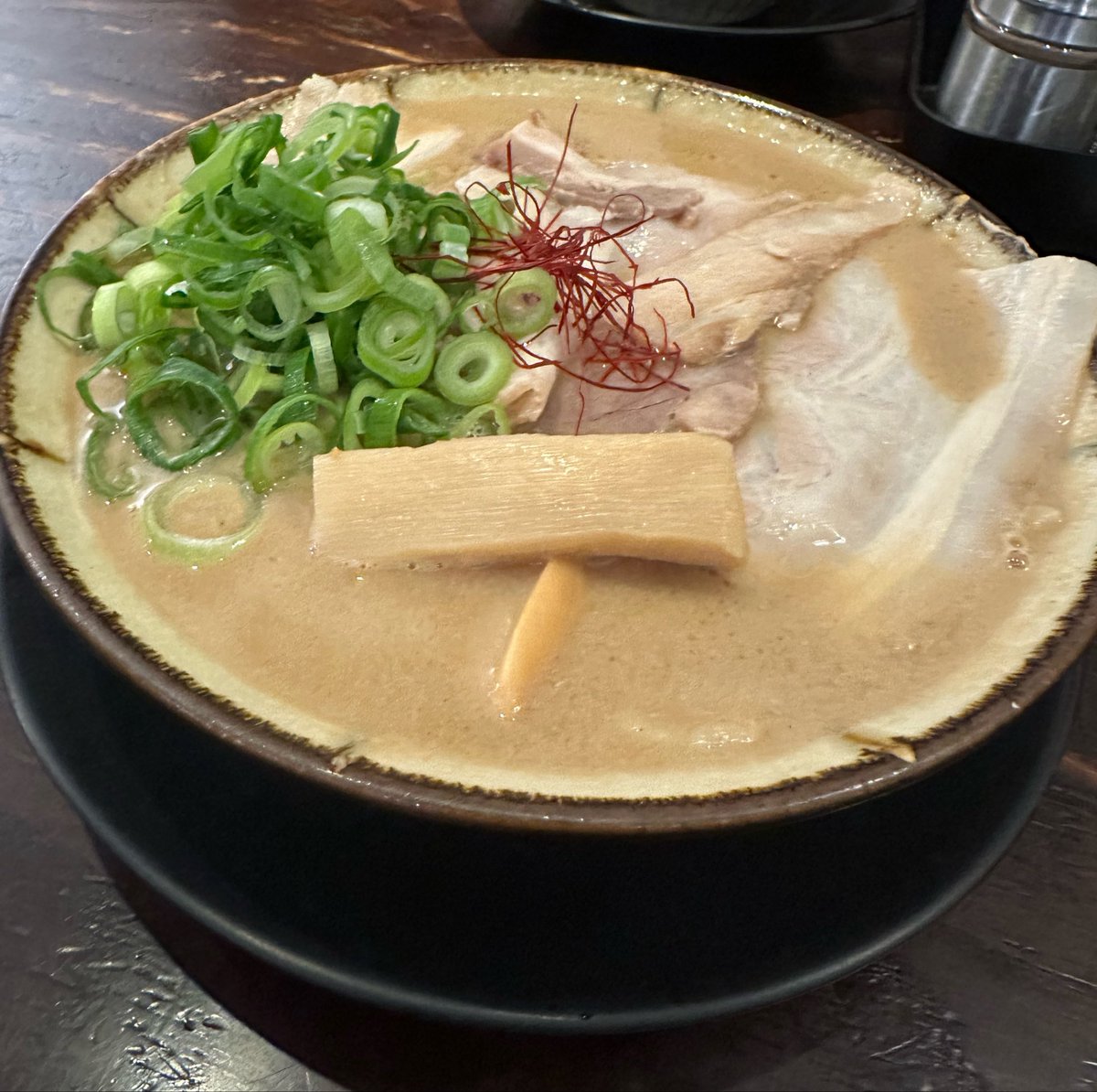鶏白湯ラーメン！！