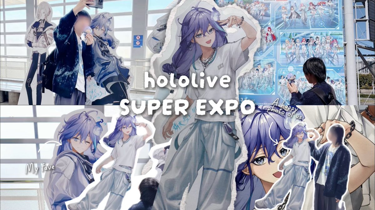 【VLOG】hololive SUPER EXPO 2026に行ってホロスターズに会ってきた日！ youtu.be/xs5TQi3hXag?si… 

動画更新しました！