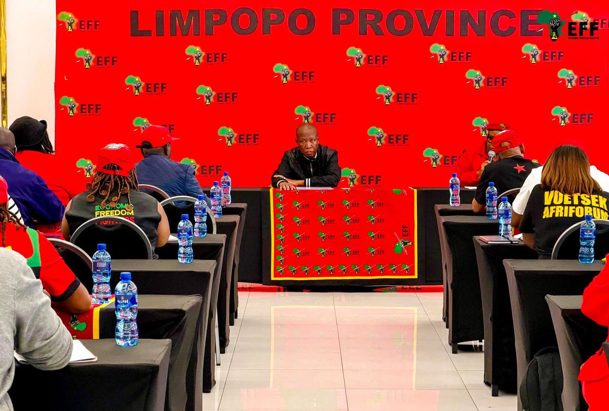 Economic Freedom Fighters tweet media