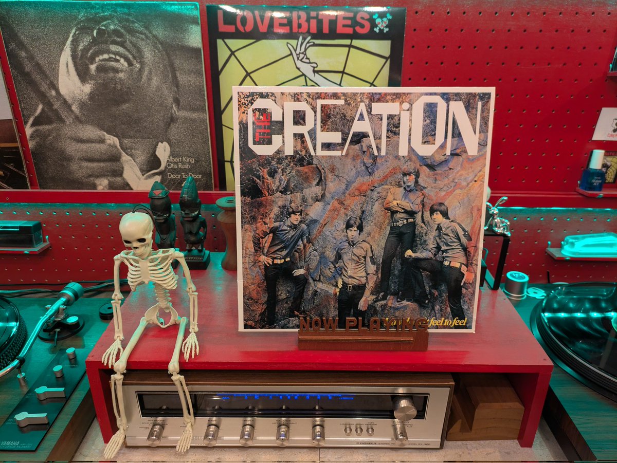 masanjett's tweet image. 今夜はコチラ「The Creation/How Does It Feel To Feel」
#creation #vinylrecords