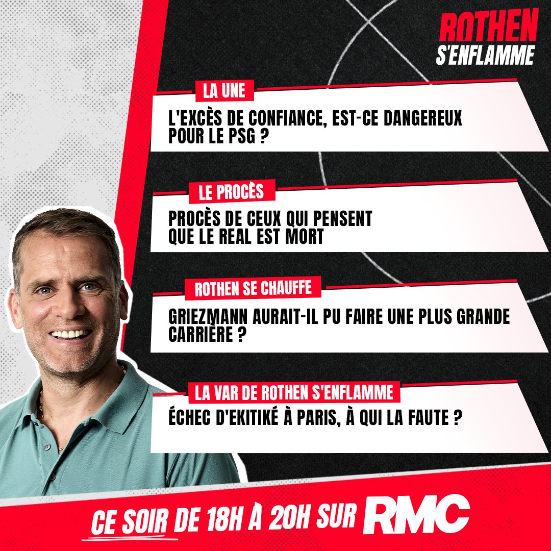 Rothen s'enflamme tweet media