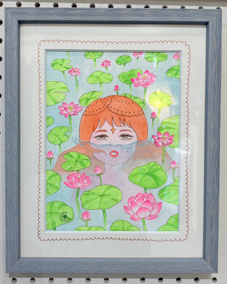 takeichika's tweet photo. この作品はOh!STOREさんで買っていただいたので企画展以外の時はお店で飾っていただいています☺️🙏 https://t.co/6YFHFdJHwP