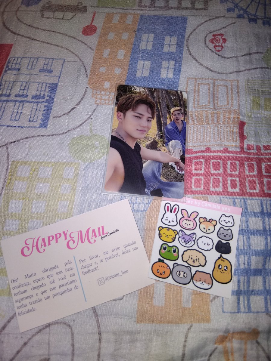 Feedback positivo mais uma vez para a <a href="/escam_boo/">Camilala skin collector</a> que trouxe esse card da unit do meu amor. Sempre atenciosa.