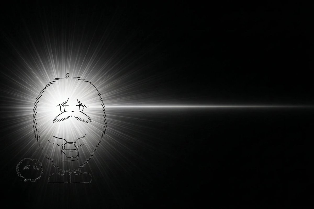 描いたイラストでもできるかなと思ったら
できた