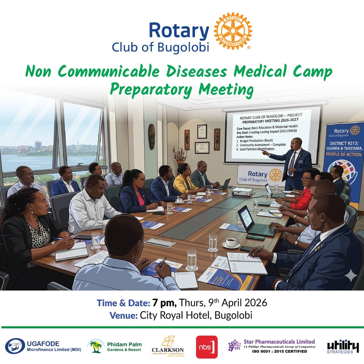 Rotary Club of Bugolobi tweet media