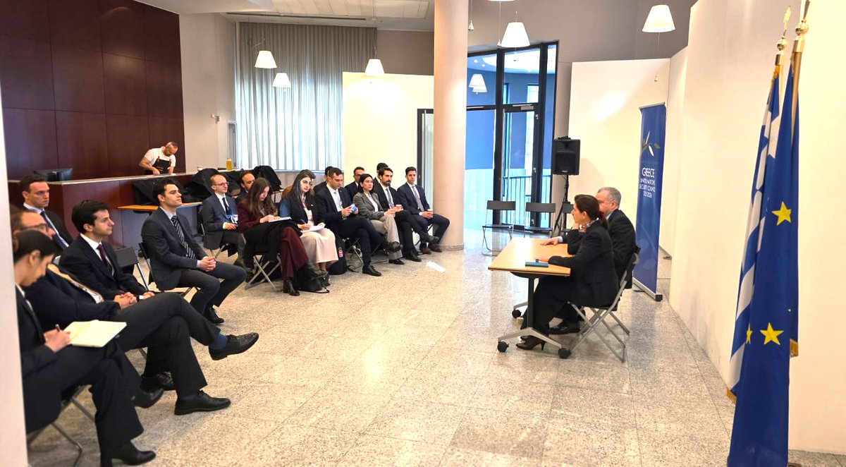 Hellenic Diplomatic Academy tweet media