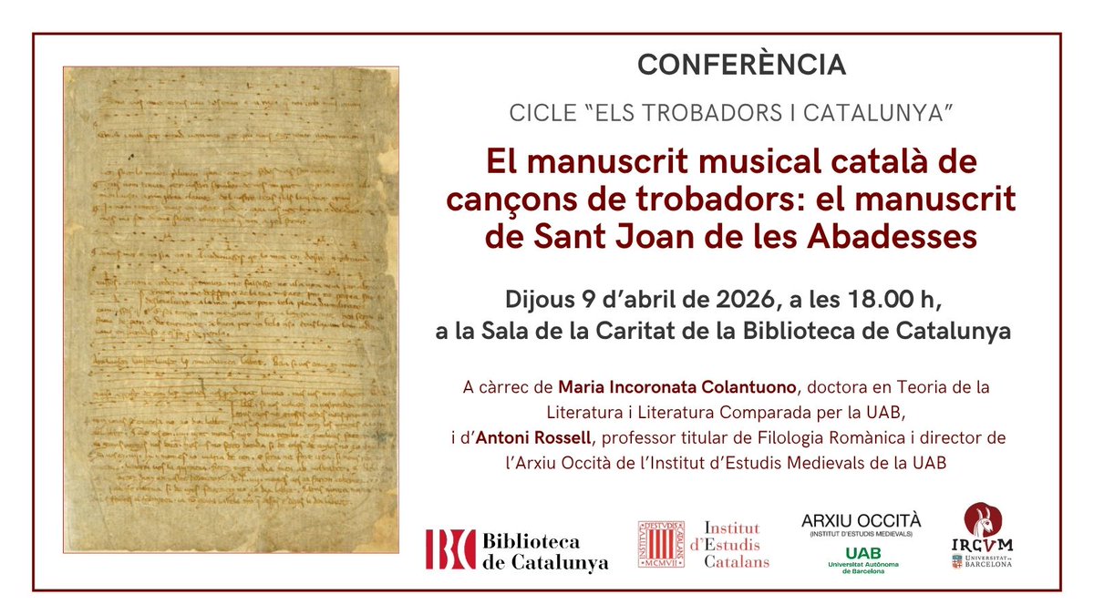 Biblioteca de Catalunya tweet media