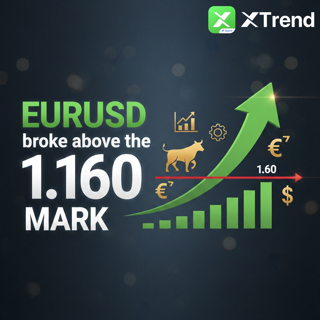 goxtrend's tweet photo. 📊 EURUSD just broke above 1.160!

For the second day in a row, the pair is climbing – now trading around 1.163.

Why?
✅ USDX fell below 100 (first time since…)
✅ Eurozone Services PMI beat expectations (50.2 vs 50.1 forecast)

🔍 Technical view

MACD & KDJ both showing golden crosses on daily & 4H charts

📌 Strategy: Buy on dips, as long as 1.163 holds.

👇 What's your take?

🚀 Going long

🔻 Waiting for pullback

🤷‍♂️ Still bearish on USD

Hit a reaction or comment! Let’s trade together. 💬

#EURUSD #ForexAnalysis #DollarWeakness #TradingCommunity #marketnews #XtrendSpeed #investment #forextrading #forex #trading