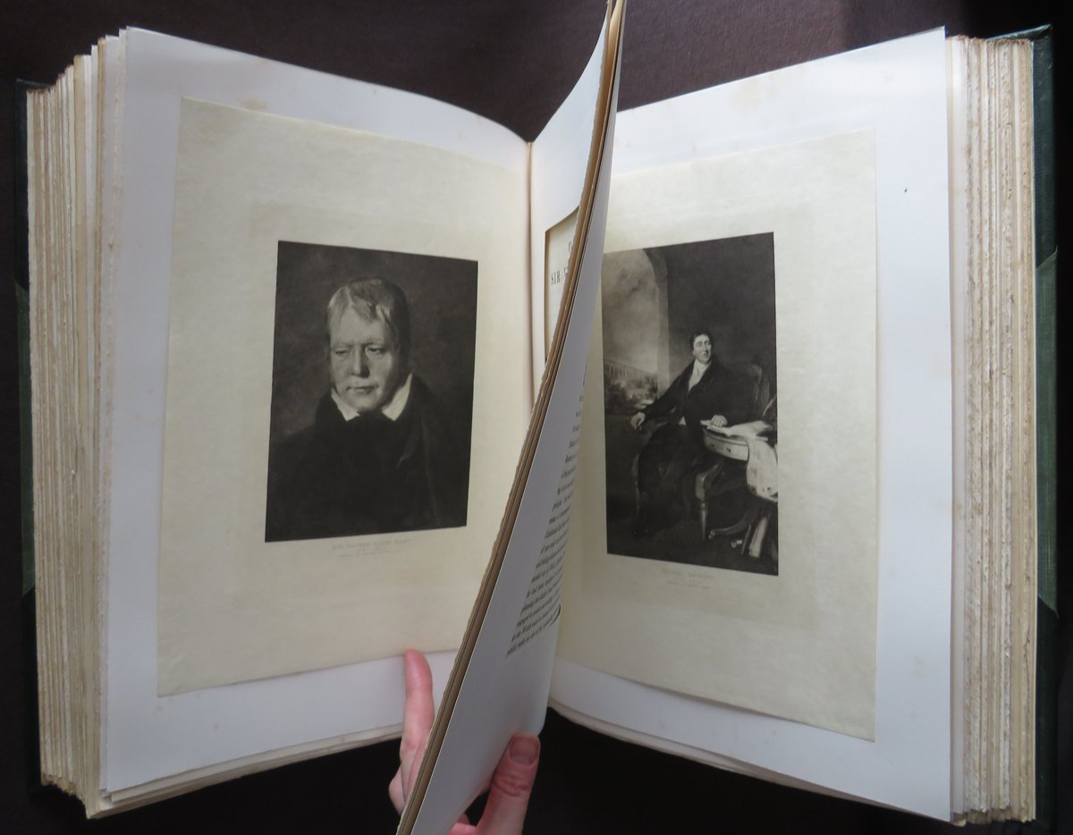 wisdompedlars's tweet photo. SCOTTISH PORTRAITS 1903 CAW 2v LTD EDN Signed JAPANESE VELLUM Fine Bindings
#books #antiquarian #portraits #art #signed #Scottish #literature #history #science #monarchy #kings #queens #finebinding #Hume #Stuarts #Scott #Burns #Boswell #Knox #bookauction https://t.co/OFI9XEzcdZ https://t.co/nFvQ5eI4Iu