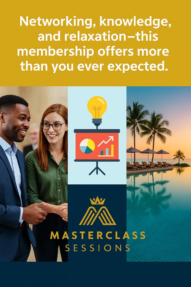 masterclass_the's tweet photo. Networking, knowledge, and relaxation—this membership offers more than you ever expected.

Register here for our next Masterclass https://t.co/zGENDGSO7N 

#TheMasterclassSessions #BeyondLearning #MemberBenefits #Networking https://t.co/O1wmAR8X3N