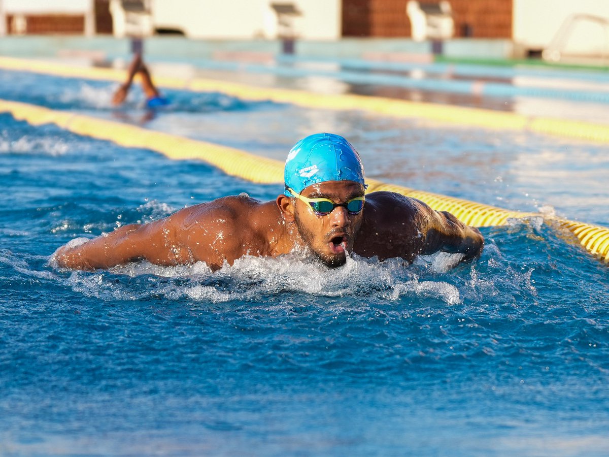 IIS_Vijayanagar's tweet image. Learning from the best in the business. ⚡

#TeamIIS welcomed James Gibson, now High Performance advisor with World Athletics, as he spent time assessing and fine-tuning our high performance programme. 💪

#TeamIIS #Swimming #IndianSports #CraftingVictories 🇮🇳