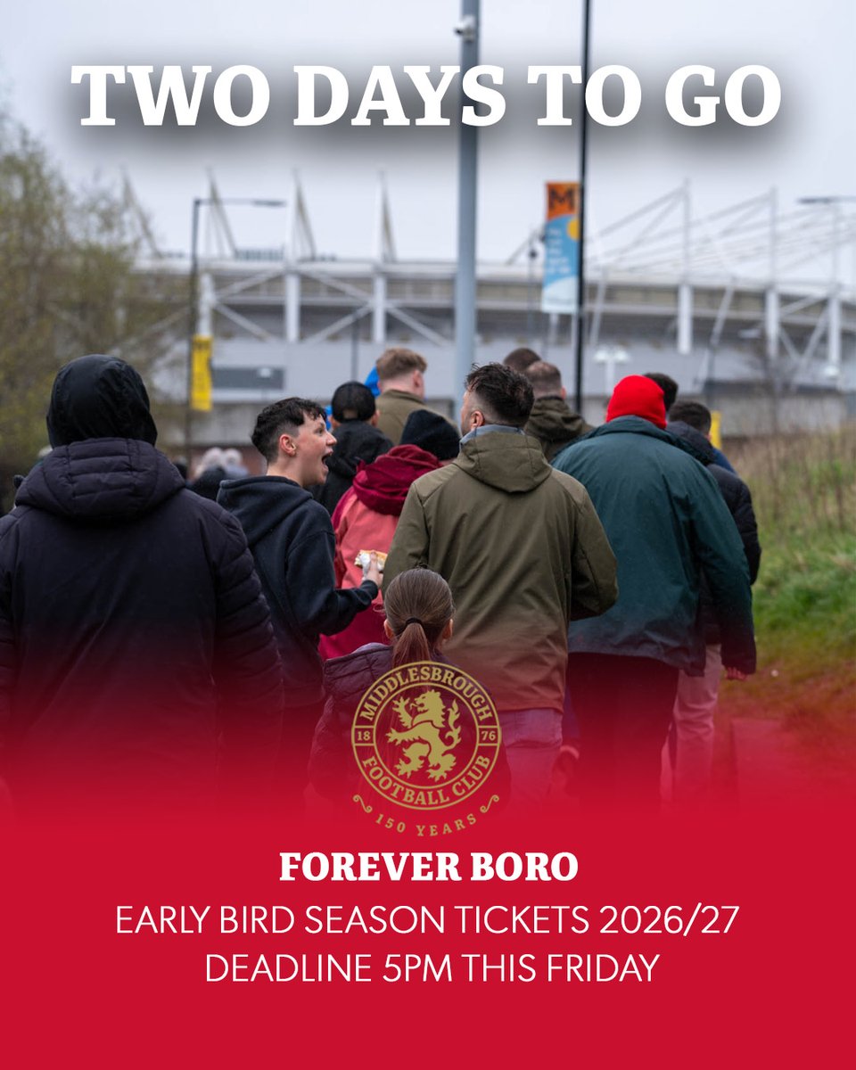 Middlesbrough FC tweet media