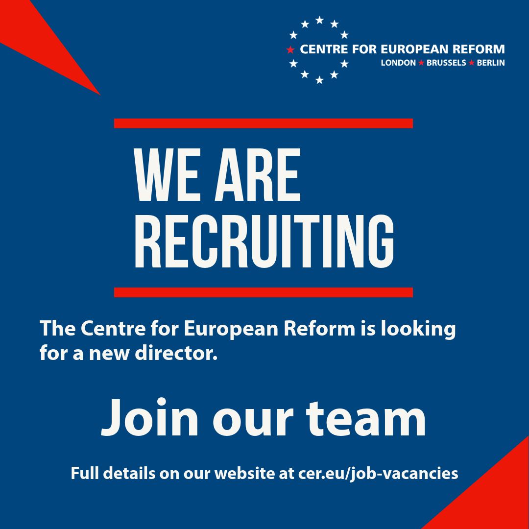 Centre for European Reform (CER) tweet media