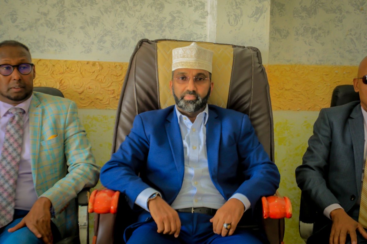 MocaaPL's tweet photo. The new Minister of Aviation and Airports of the Puntland Government, Hon. Abdifatah Ugaas Yaasiin, accompanied by the Director General of the Ministry, Mr. Maax Gabobe, attended a well-organized event marking the anniversary of the founding of Ethiopian Airlines. https://t.co/AtIQ0k9pU7