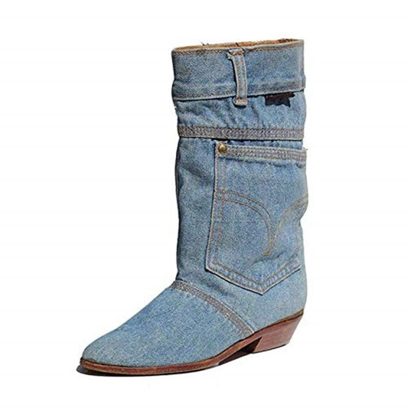 4allseason's tweet image. 🎉 Exciting news! Sky Blue Denim Cowboy Boots - Sky Blue / 7.5 is now available at All Season Fashion. Get yours today!
allseasonfashion.com/products/sky-b…

#newinstore #shoptoday