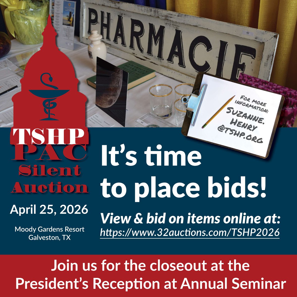 Texas Society of Health System Pharmacy (TSHP) tweet media