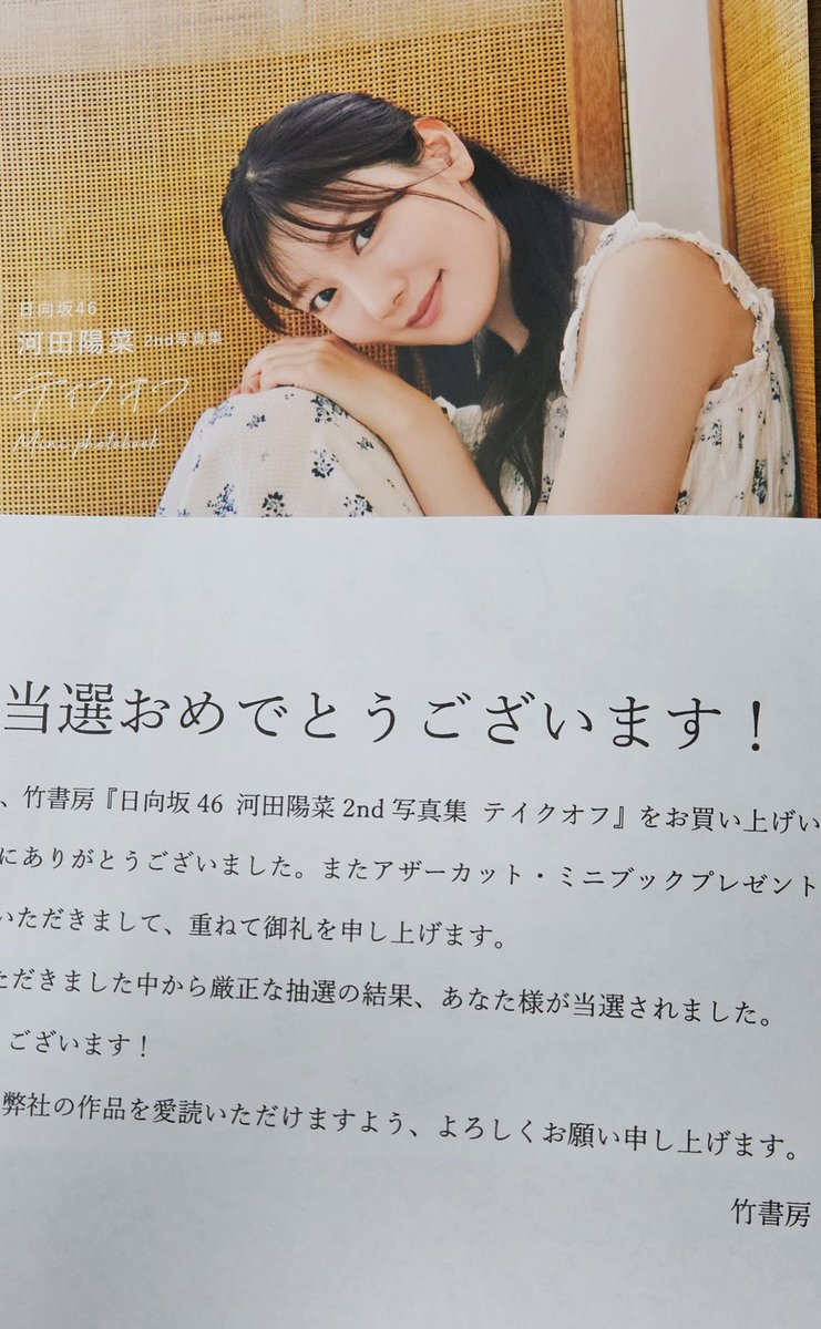 当選したアザーカット・ミニブック！ 落ち着いたのでやっと見られる