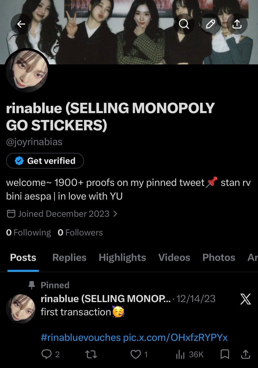 rinablue (SELLING MONOPOLY GO STICKERS) tweet media