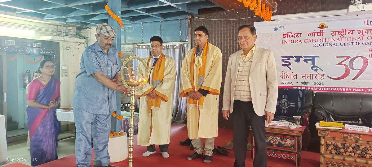 IGNOU Regional Centre, Gangtok tweet media