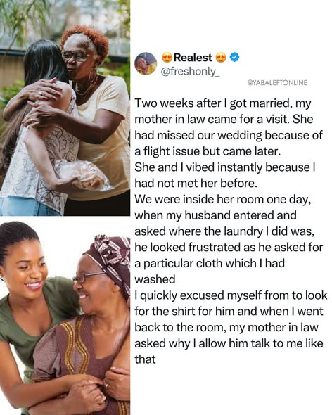 yabaleftonline's tweet photo. “Good mothers-in-law exist” – Lady affirms as she shares an experience with hers https://t.co/CMhiP7Nkb9