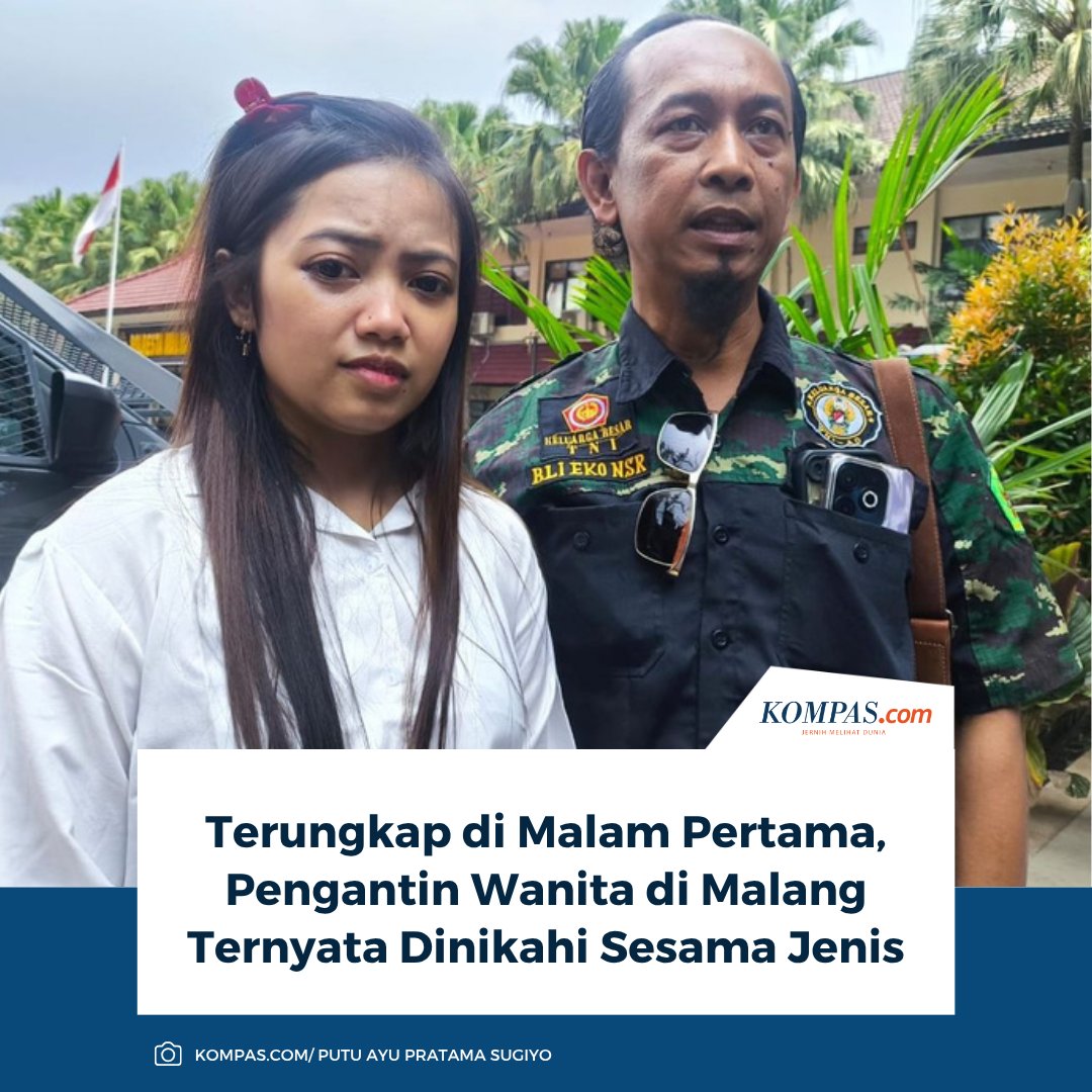kompascom's tweet image. “Kita juga khawatir ada indikasi lain. Karena sebelum pernikahan, korban sempat diminta membuat paspor untuk diajak ke Kamboja, katanya untuk berobat,” ungkap Eko, perwakilan keluarga korban.

Baca selengkapnya: surabaya.kompas.com/read/2026/04/0…

~SN #kriminal #penipuan #malang