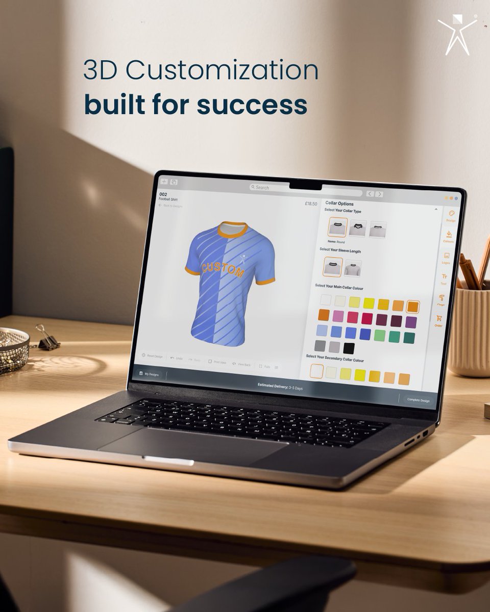 3DKitBuilder's tweet image. 3D customization, built for success.

Scale your product offering with better accuracy, efficiency, and #customerexperience 

Check out #kitbuilder today: eu1.hubs.ly/H0tfqT40

#ProductCustomisation #Ecommerce #teamwear #printondemand #productconfigurator