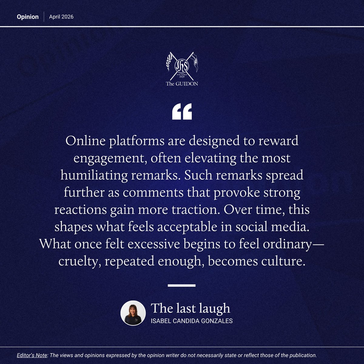 The GUIDON tweet media