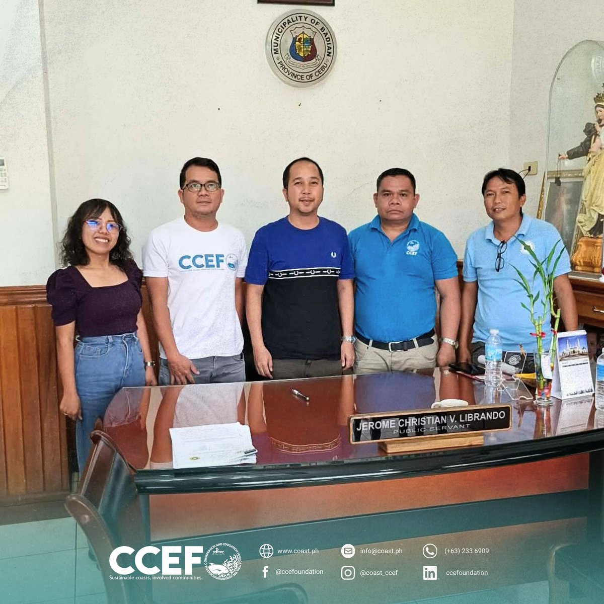 CCEF_PH's tweet photo. March 3–4, 2026 | Badian, Cebu — Fisherfolks, local leaders, and partners gathered at the MFARMC Meeting. Together, they agreed to expand the Bugas Marine Sanctuary from 10 hectares to 65 hectares.

𝘙𝘦𝘢𝘥 𝘮𝘰𝘳𝘦: https://t.co/4QqLVW1qfy https://t.co/wW93uzIIrG