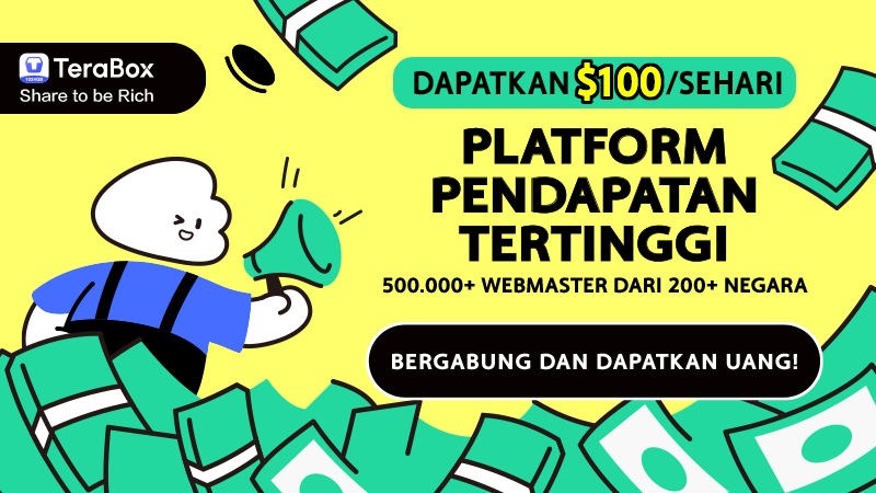 TeraBoxID_Pro's tweet photo. T: Apakah mudah untuk mendapatkan uang dengan berbagi konten di TeraBox?

A: Sangat mudah. Banyak kreator yang bekerja di TeraBox, mendapatkan uang, membawa perubahan yang sangat besar dalam hidup/pekerjaan mereka. Andda bisa bergabung dengan mereka. https://t.co/QyG5AMdGWW
