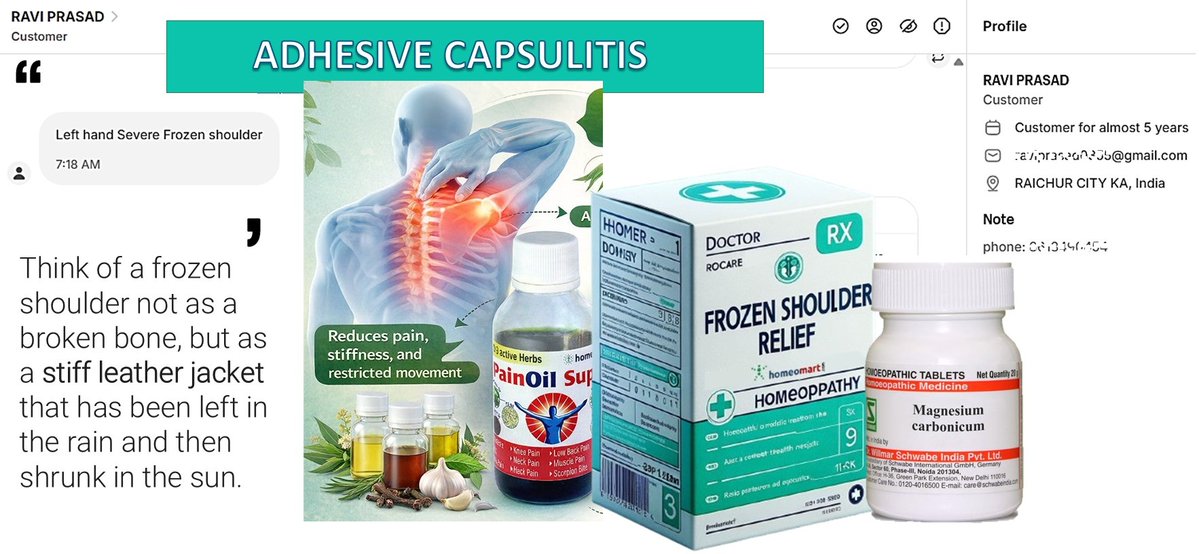 For Ravi Prasad, the shoulder is a rusted hinge in a winter-locked gate, refusing to swing even as the spirit pulls. Know how frozen shoulder feel like and how is it different from  rotator cuff with examples. wp.me/p6CQsw-FGj