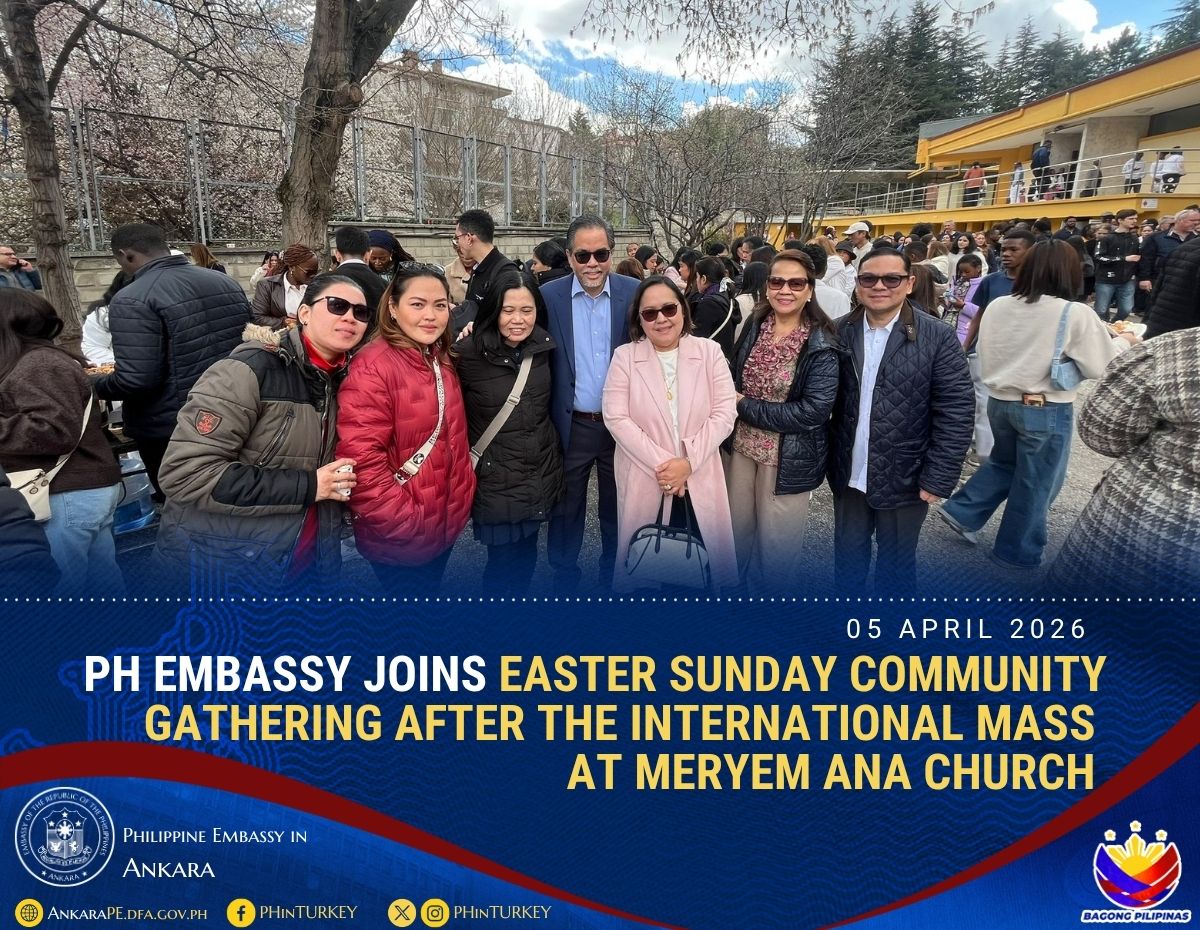 Philippine Embassy in Türkiye tweet media