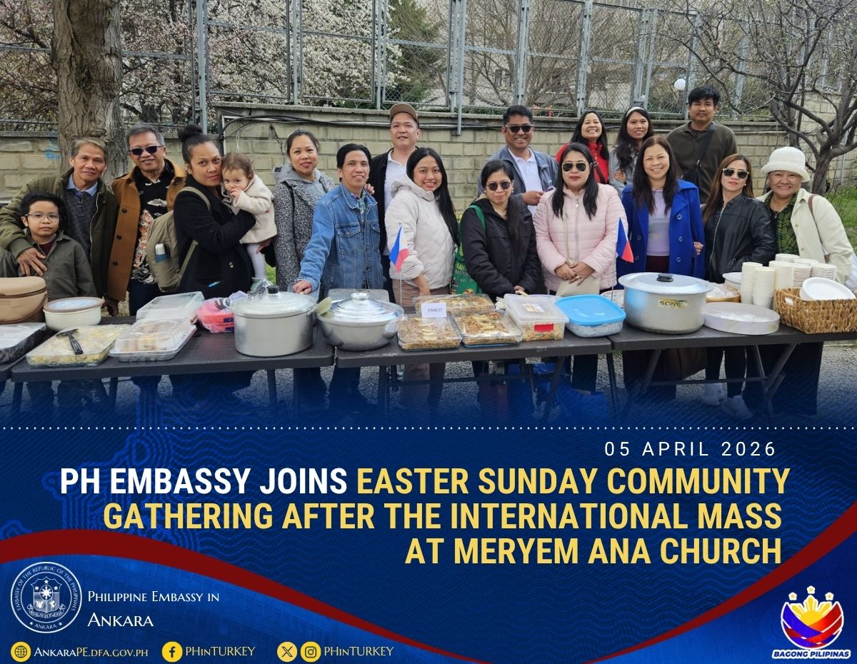Philippine Embassy in Türkiye tweet media