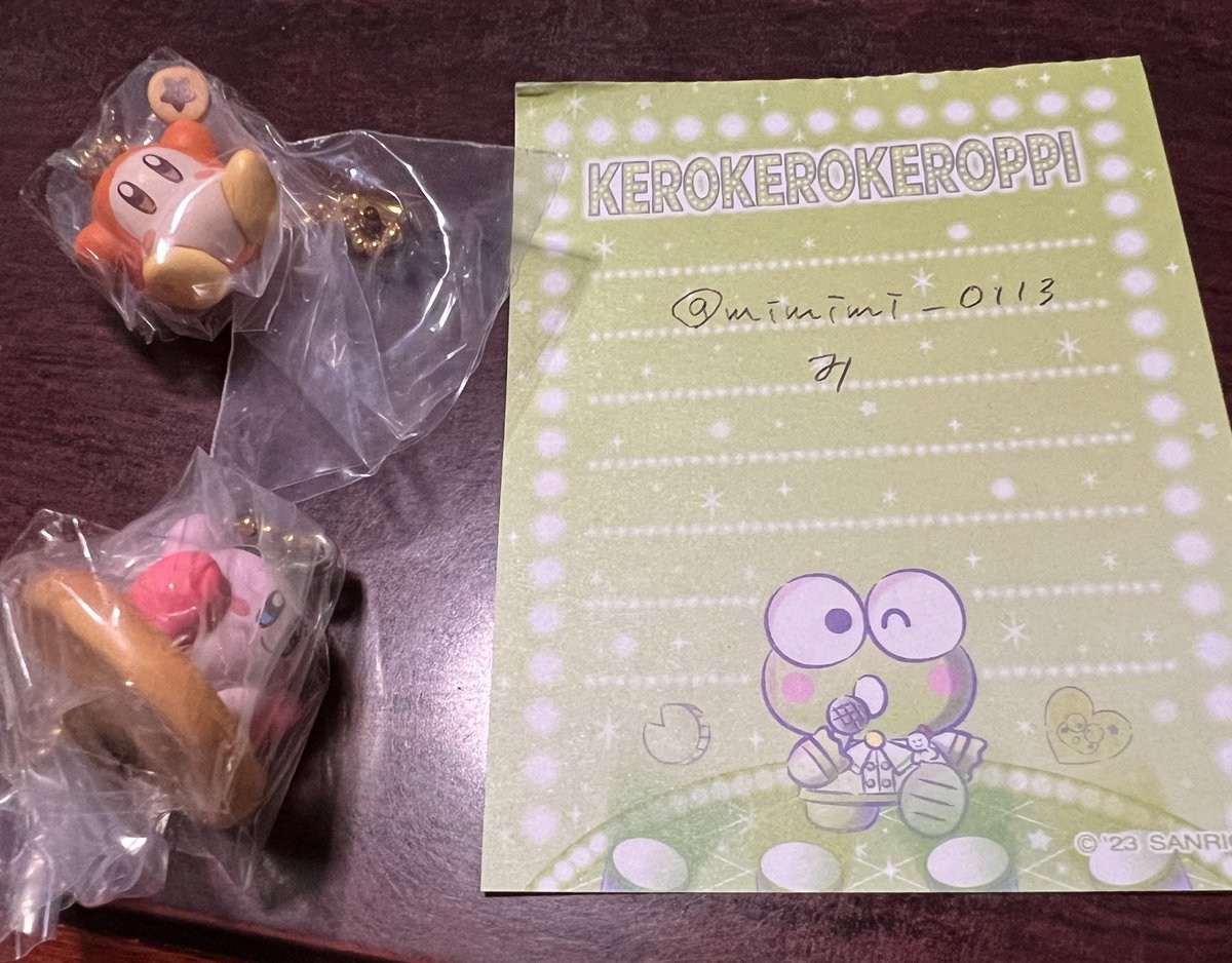mimimi_0113's tweet photo. @T03d3kX7viSxCbC 初めまして、こんばんは。検索より失礼します。
当方こちらの2つ所持しております。
コックカービィとワドルディの2:2での交換可能でしょうか??ちなみに郵送希望でございます。
ご検討頂けますと幸いです。 https://t.co/nEfTveV6WC
