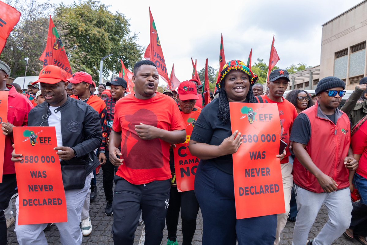 Economic Freedom Fighters tweet media