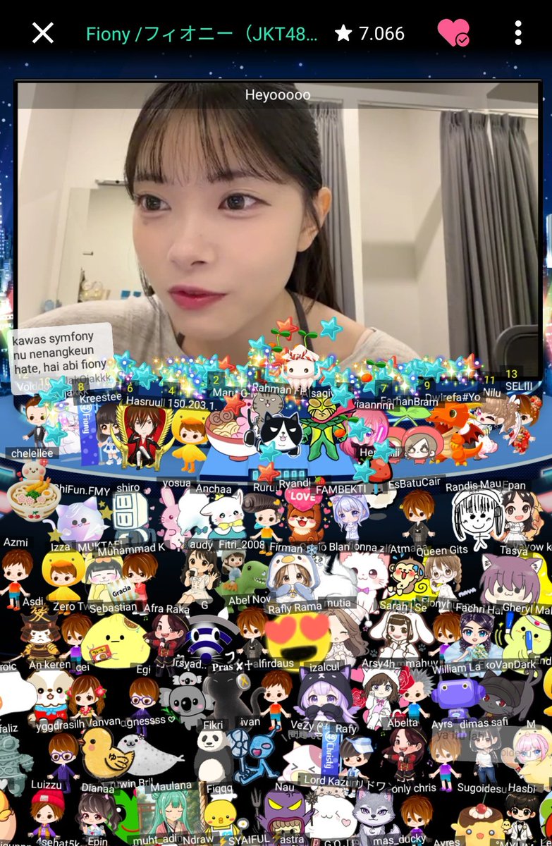 MEA_Shan0298's tweet photo. Thank u ce @A_FionyJKT48 live nya, semangat latihannya
Btw besok kalo live lagi tagih story telling yang mantan crush nya di Palembang ce wkwkwk
#PioLive https://t.co/yTWKJPmeKR
