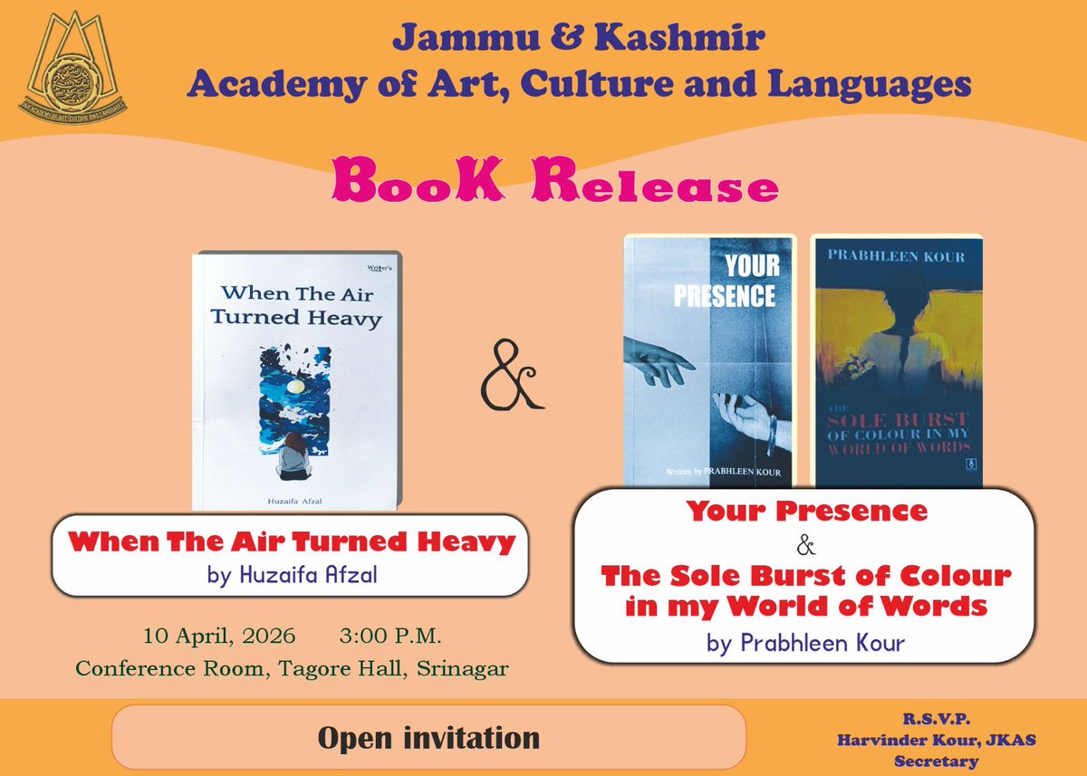 J&K Academy of Art, Culture and Languages tweet media