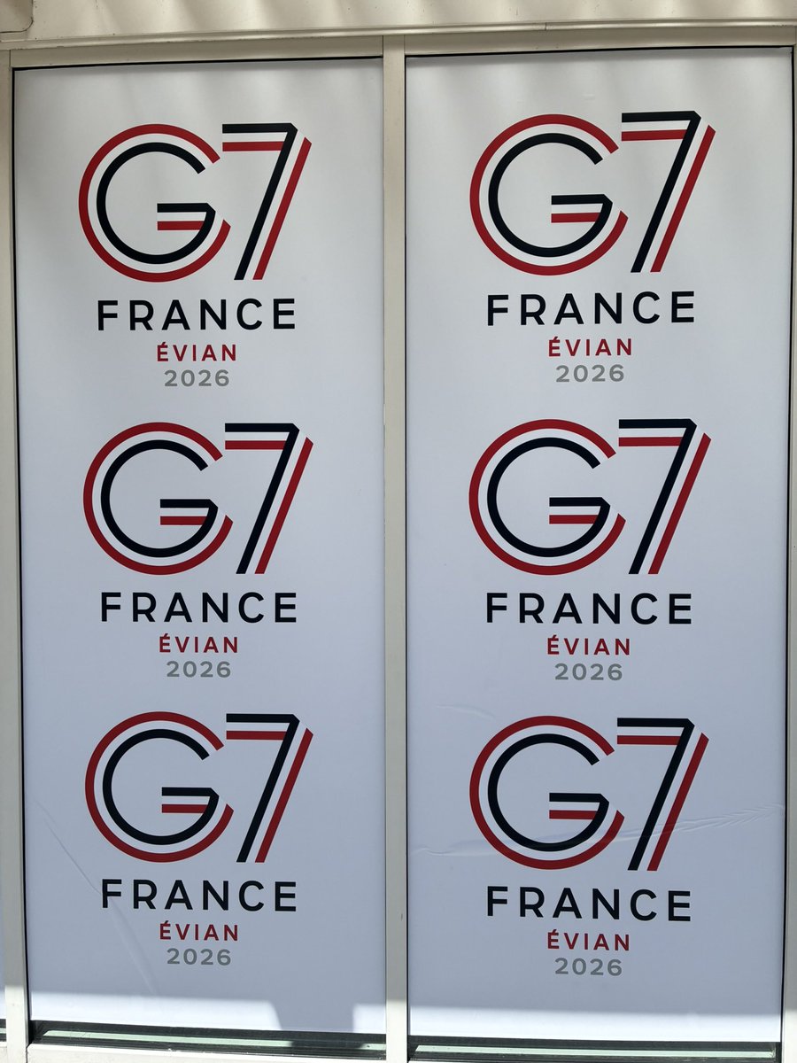 NicolasPoilleux's tweet image. #France2026 #G7 #Evian