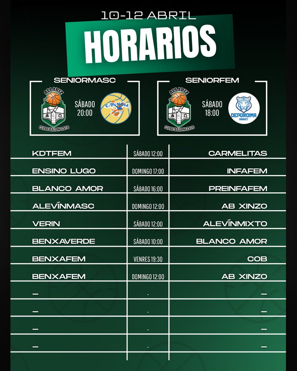 Clube Baloncesto Allariz tweet media