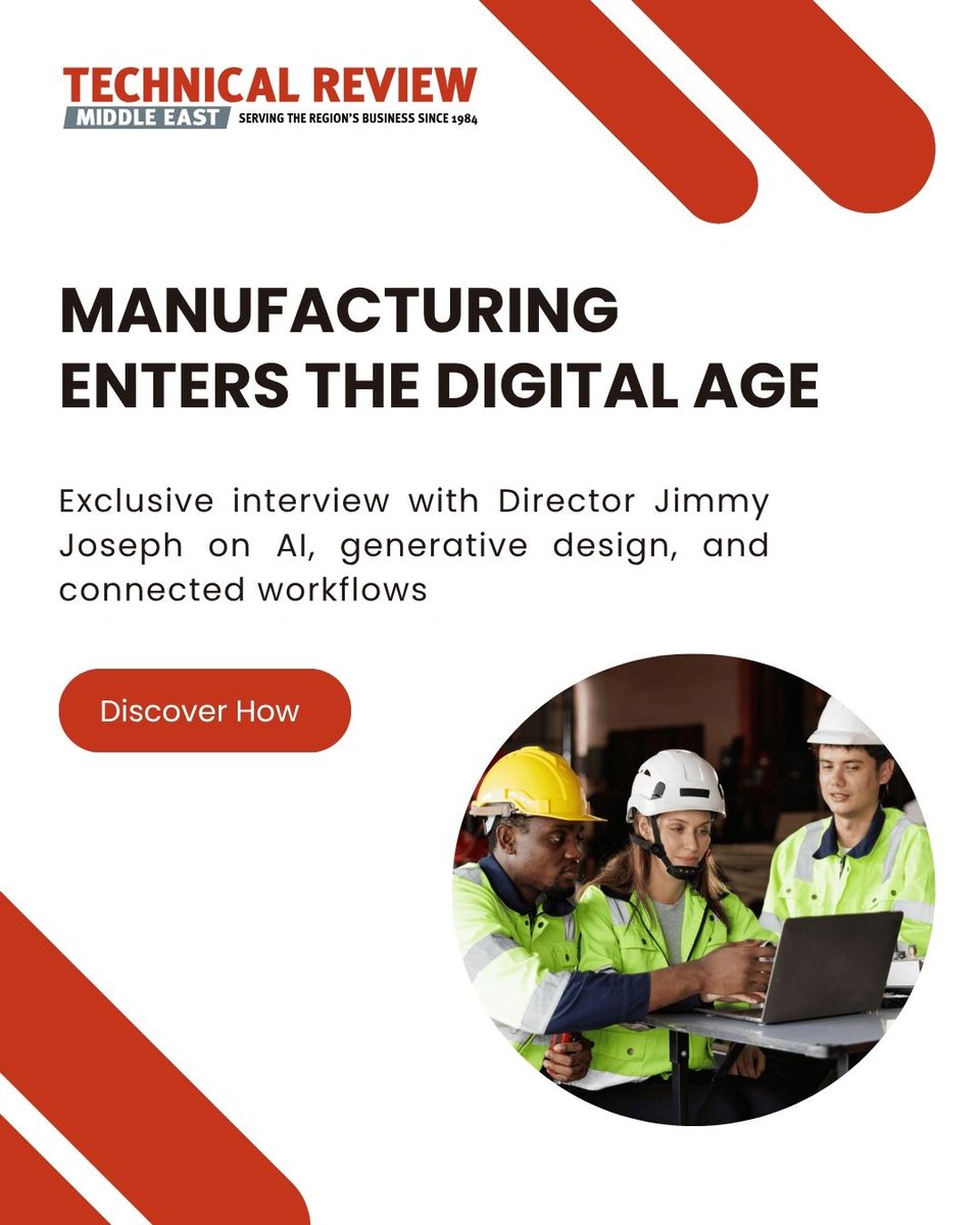 TechReviewME's tweet photo. Building visibility where innovation is accelerating is essential to connect with today’s manufacturing decision-makers.

Get in touch to learn more: https://t.co/liEoeynz2x 

#FutureOfManufacturing #Industry40 #SmartFactory #DigitalTransformation https://t.co/7vb7P1Gtad