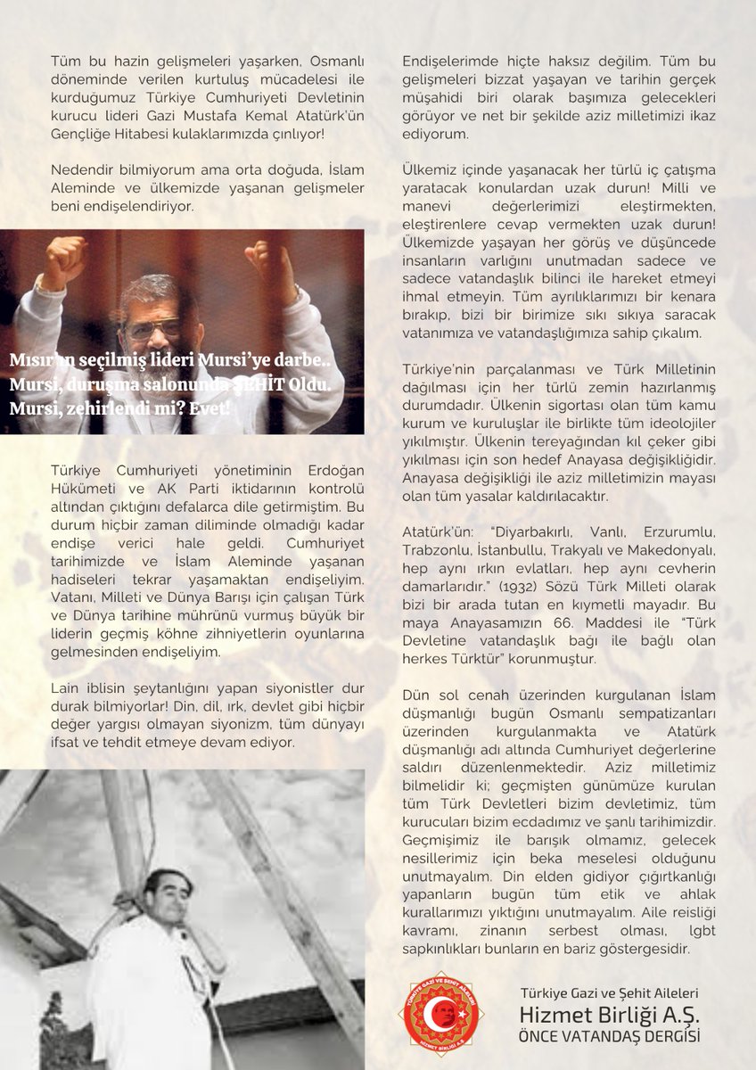 🇹🇷 Önce Vatandaş Dergisi tweet media