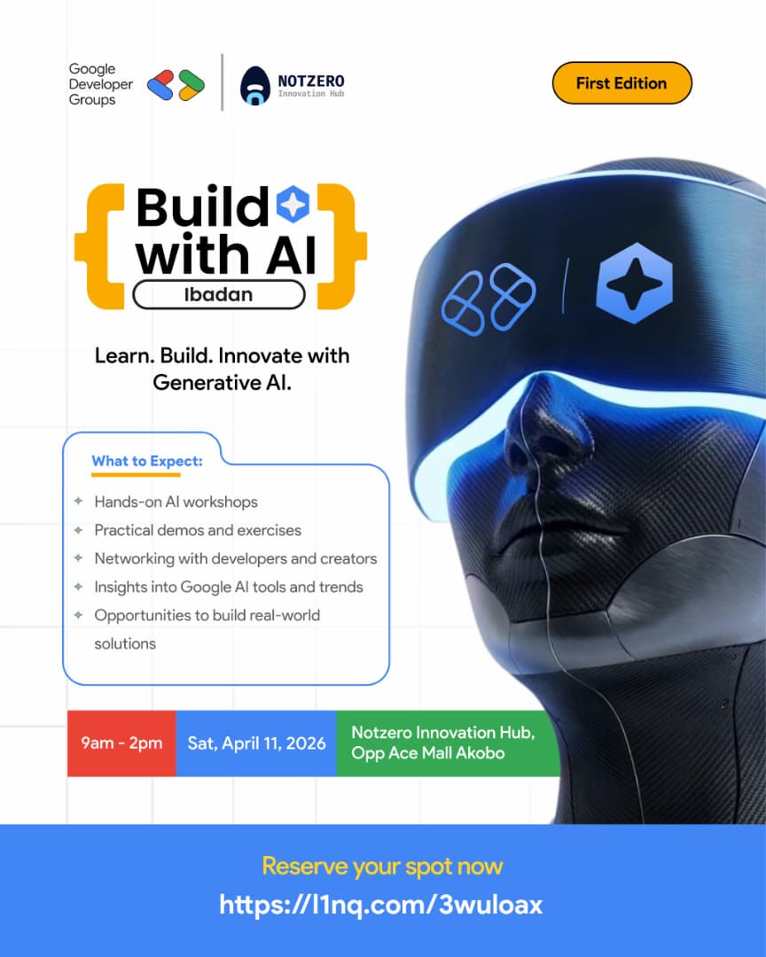 Gdg Ibadan 🚀 | #devfestibadan25 tweet media